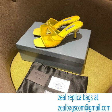 prada Plexiglas and patent leather sandals yellow 2022 - Click Image to Close