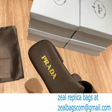 prada saffiano leather slides black 2022 - Click Image to Close