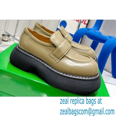 Bottega Veneta Brushed leather swell loafers Camel 2022
