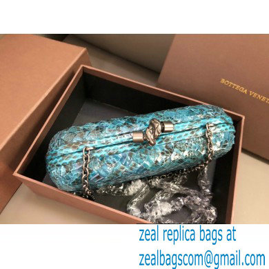 Bottega Veneta Chain Knot minaudiere Clutch Bag 8651 Python 03
