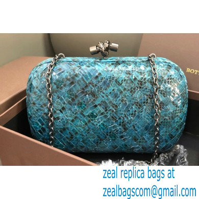 Bottega Veneta Chain Knot minaudiere Clutch Bag 8651 Python 03