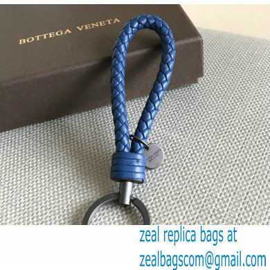 Bottega Veneta Intreccio leather key ring 03