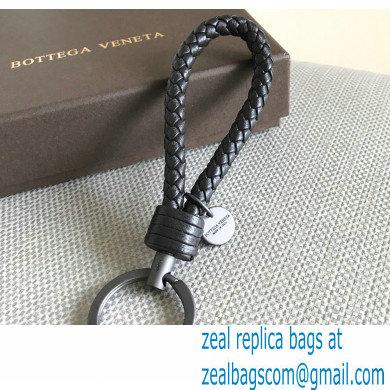 Bottega Veneta Intreccio leather key ring 06