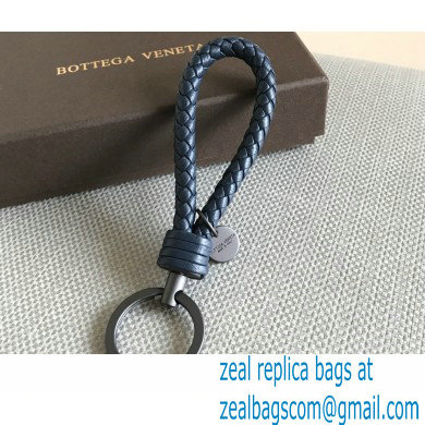 Bottega Veneta Intreccio leather key ring 07