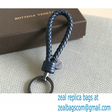 Bottega Veneta Intreccio leather key ring 07 - Click Image to Close