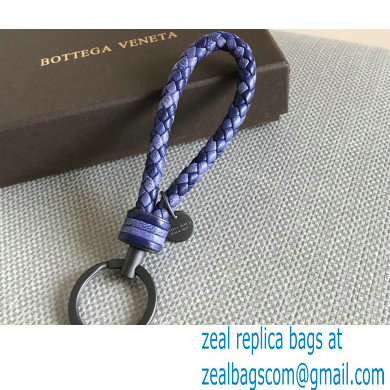 Bottega Veneta Intreccio leather key ring 11