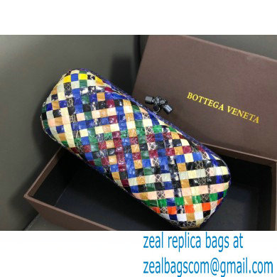 Bottega Veneta Knot minaudiere Clutch Large Bag 8651 Python 03