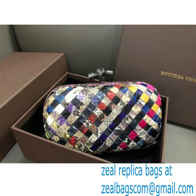 Bottega Veneta Knot minaudiere Clutch Small Bag 8651 Python 02 - Click Image to Close