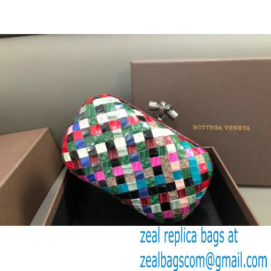 Bottega Veneta Knot minaudiere Clutch Small Bag 8651 Python 03