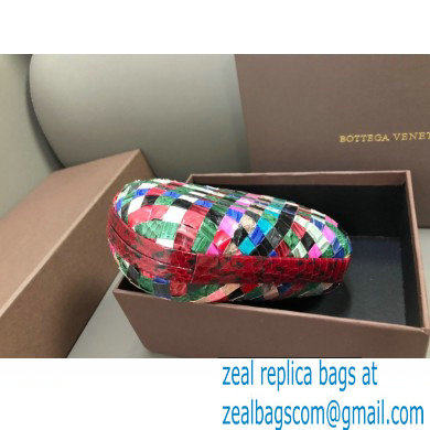 Bottega Veneta Knot minaudiere Clutch Small Bag 8651 Python 03