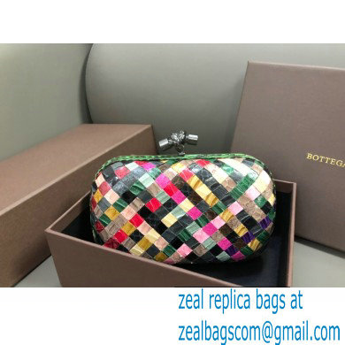Bottega Veneta Knot minaudiere Clutch Small Bag 8651 Python 04 - Click Image to Close