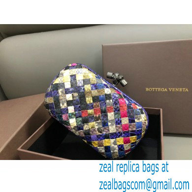 Bottega Veneta Knot minaudiere Clutch Small Bag 8651 Python 06