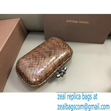 Bottega Veneta Knot minaudiere Clutch Small Bag 8651 Python 10