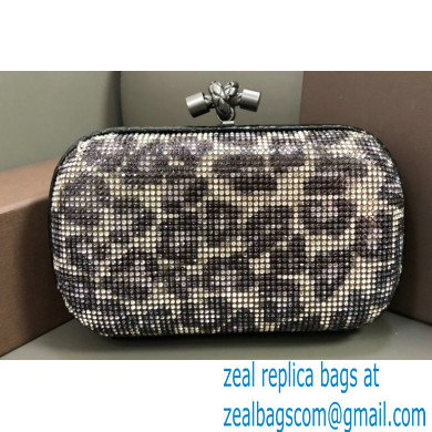 Bottega Veneta Knot minaudiere Clutch Small Bag 8651 Python 12