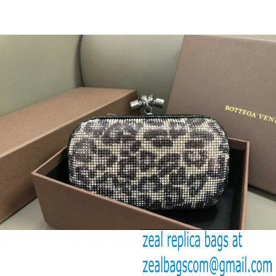 Bottega Veneta Knot minaudiere Clutch Small Bag 8651 Python 12