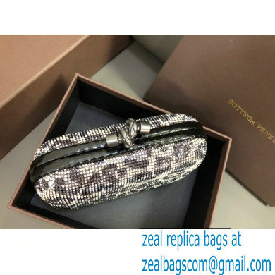 Bottega Veneta Knot minaudiere Clutch Small Bag 8651 Python 12