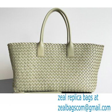 Bottega Veneta Large cabat intreccio leather tote bag 03