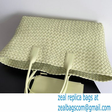 Bottega Veneta Large cabat intreccio leather tote bag 04 - Click Image to Close