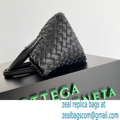 Bottega Veneta Mini cabat intreccio leather tote bag with detachable strap 01