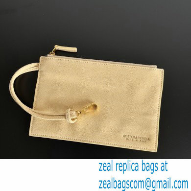 Bottega Veneta Mini intreccio leather arco tote bag with detachable strap Apricot