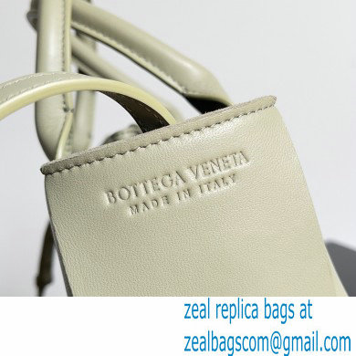 Bottega Veneta Mini intreccio leather arco tote bag with detachable strap Light Green - Click Image to Close