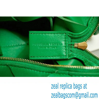 Bottega Veneta Mini intreccio leather cross-body cassette camera bag Green - Click Image to Close