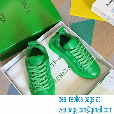 Bottega Veneta Padded leather lace-up pillow Sneakers Green 2022