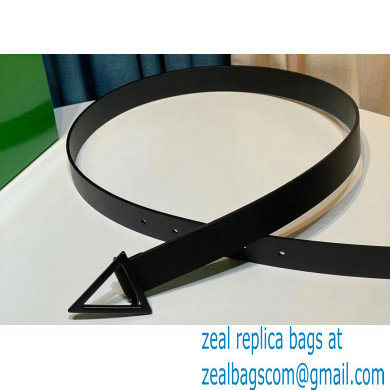 Bottega Veneta Width 2.5cm leather triangle belt 03