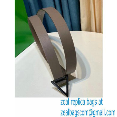 Bottega Veneta Width 2.5cm leather triangle belt 04
