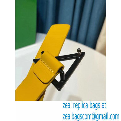 Bottega Veneta Width 2.5cm leather triangle belt 07