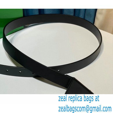 Bottega Veneta Width 2.5cm leather triangle belt 10