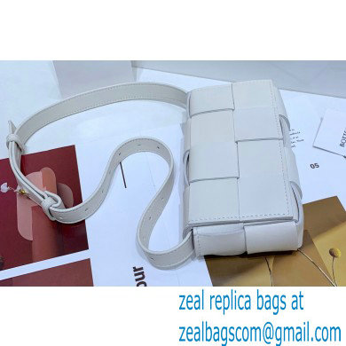 Bottega Veneta cassette Mini intreccio leather belt bag 03 - Click Image to Close