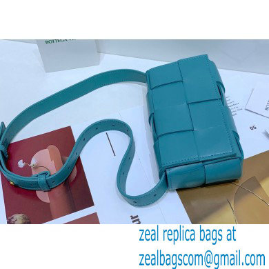 Bottega Veneta cassette Mini intreccio leather belt bag 04