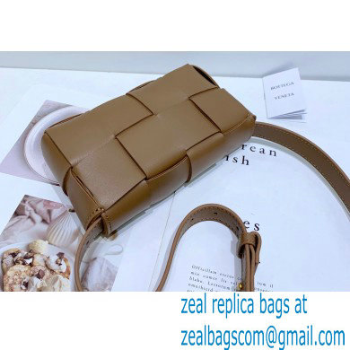 Bottega Veneta cassette Mini intreccio leather belt bag 14