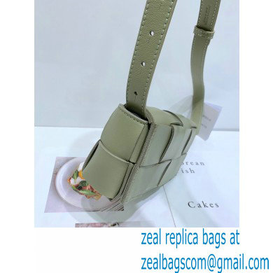 Bottega Veneta cassette Mini intreccio leather belt bag 15