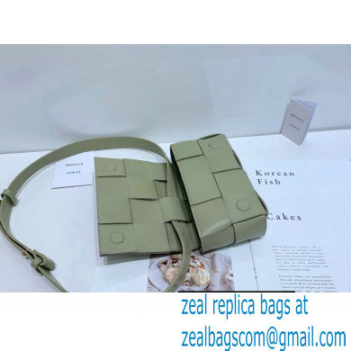Bottega Veneta cassette Mini intreccio leather belt bag 15 - Click Image to Close