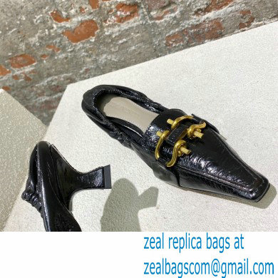 Bottega Veneta leather madame pumps Black