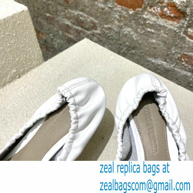Bottega Veneta leather madame pumps White - Click Image to Close