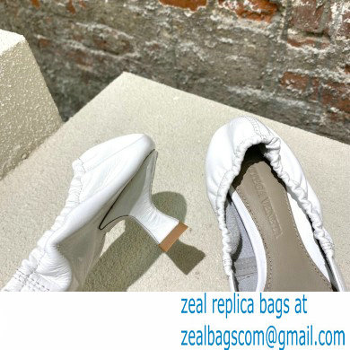 Bottega Veneta leather madame pumps White