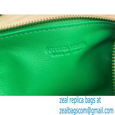 Bottega Veneta mini leather double knot top handle bag Green - Click Image to Close