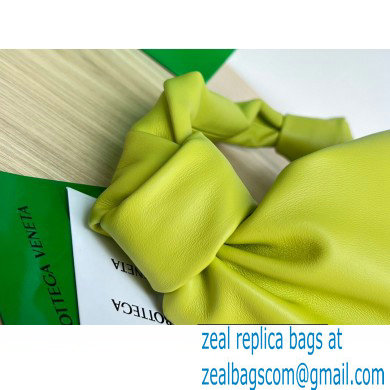 Bottega Veneta mini leather double knot top handle bag Kiwi Green - Click Image to Close