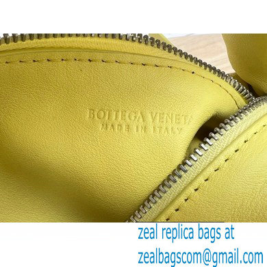 Bottega Veneta mini leather double knot top handle bag Yellow - Click Image to Close