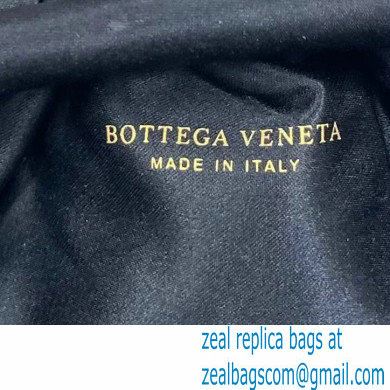 Bottega Veneta mini pouch rhinestone-embellished satin clutch bag with strap Black