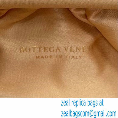 Bottega Veneta mini pouch rhinestone-embellished satin clutch bag with strap Gold - Click Image to Close