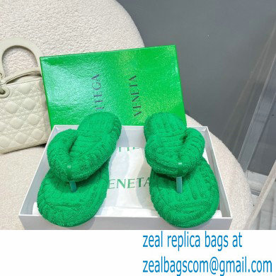 Bottega Veneta resort sponge slides Thong Sandals 04 2022 - Click Image to Close