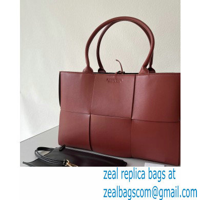 Bottega Veneta small intreccio leather arco tote bag 03