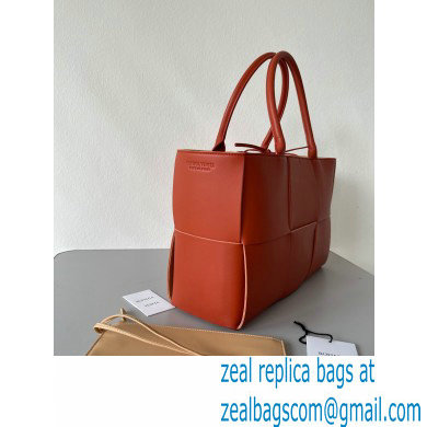 Bottega Veneta small intreccio leather arco tote bag 07