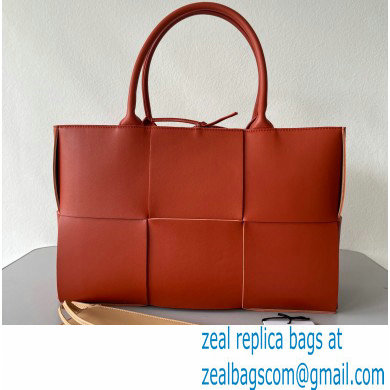 Bottega Veneta small intreccio leather arco tote bag 07