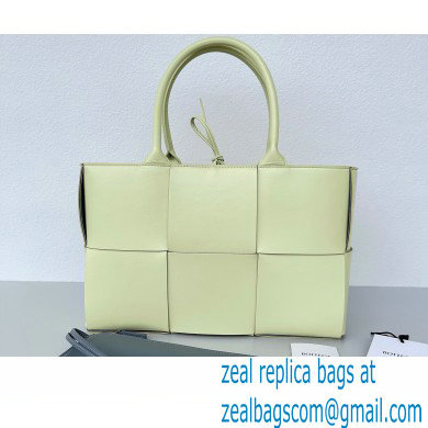 Bottega Veneta small intreccio leather arco tote bag 14