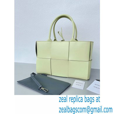 Bottega Veneta small intreccio leather arco tote bag 14